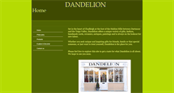 Desktop Screenshot of dandeliondevon.co.uk