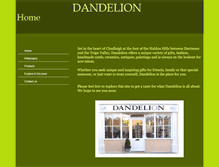 Tablet Screenshot of dandeliondevon.co.uk